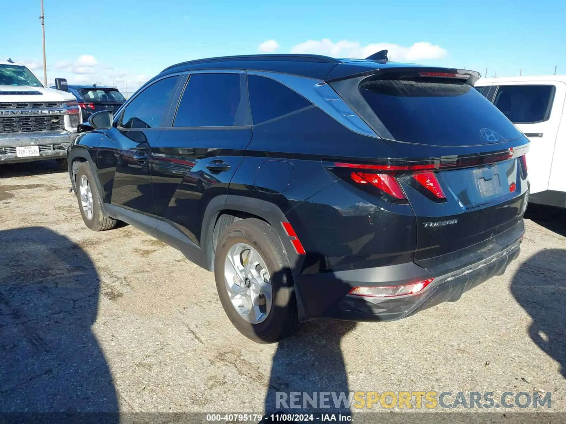 3 fotografías del automóvil dañado 5NMJB3DE1RH401415 HYUNDAI TUCSON 2024