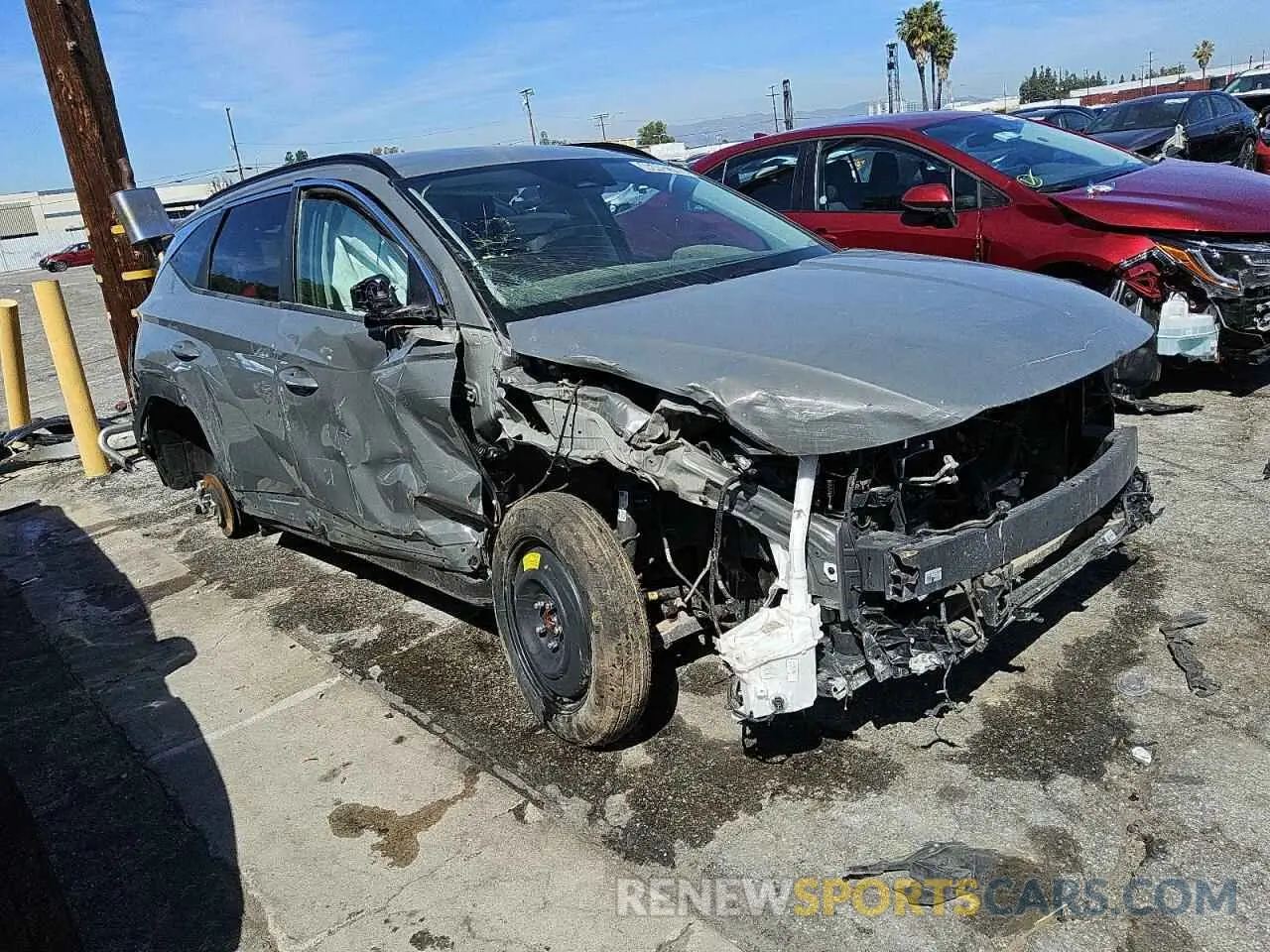 4 fotografías del automóvil dañado 5NMJB3DE2RH342066 HYUNDAI TUCSON 2024