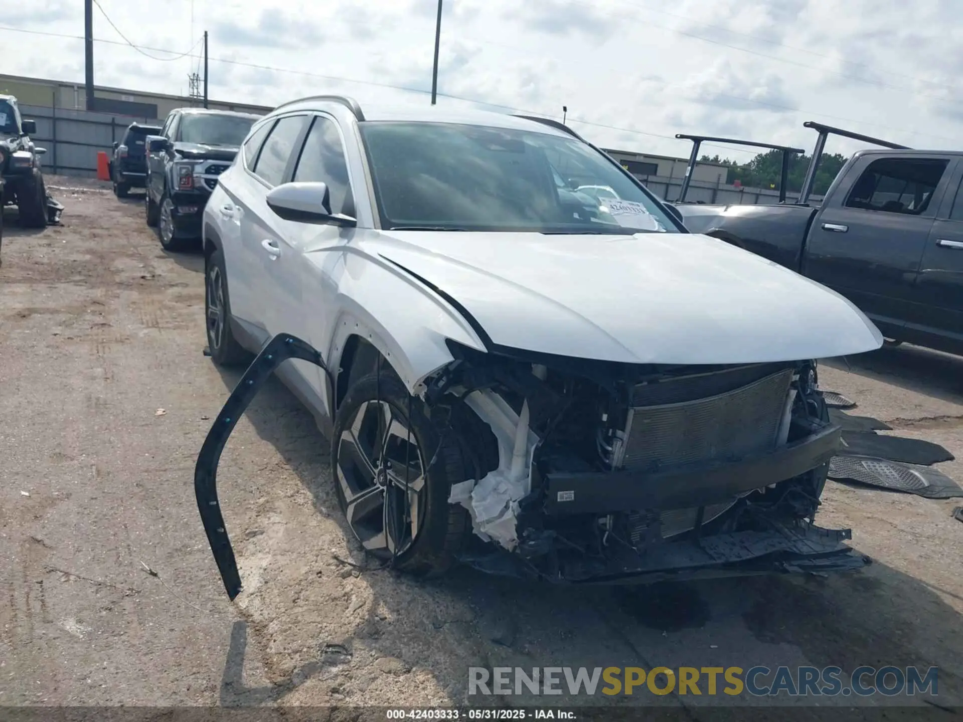 1 fotografías del automóvil dañado 5NMJB3DE2RH420443 HYUNDAI TUCSON 2024
