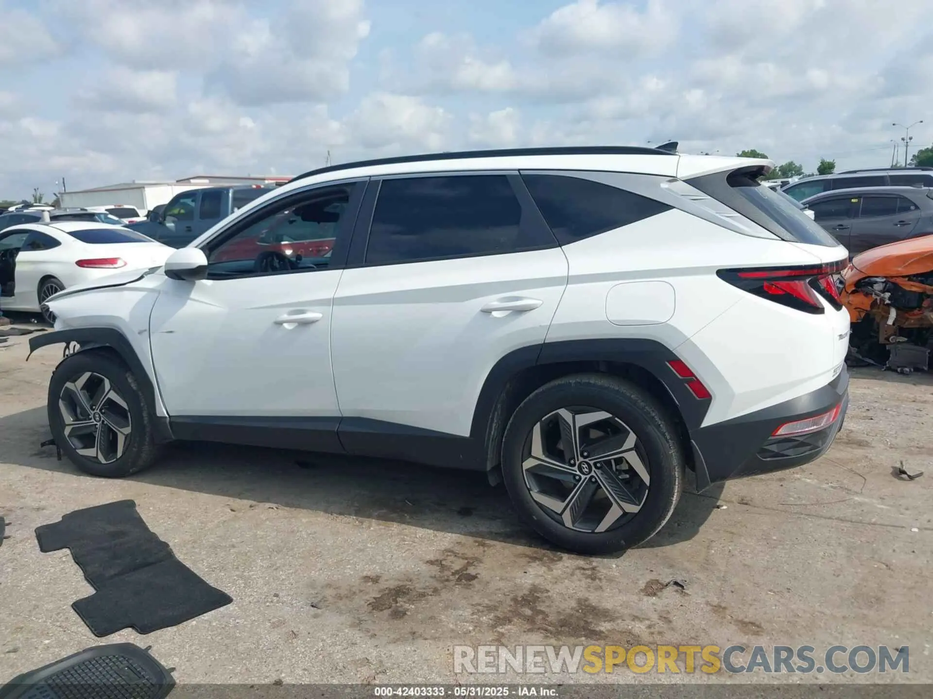 15 fotografías del automóvil dañado 5NMJB3DE2RH420443 HYUNDAI TUCSON 2024