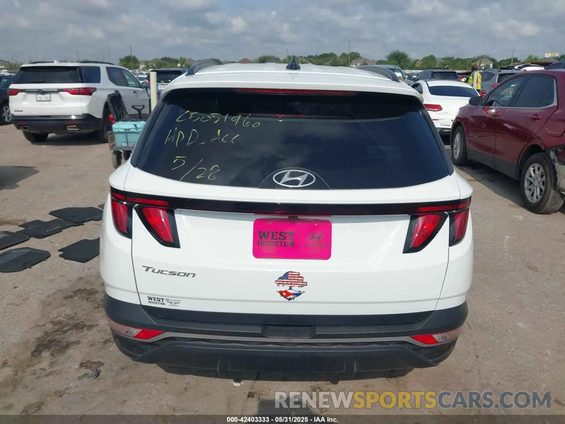 17 fotografías del automóvil dañado 5NMJB3DE2RH420443 HYUNDAI TUCSON 2024