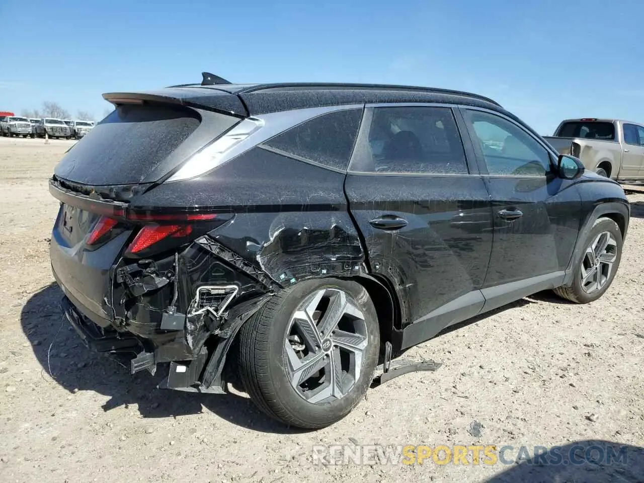 3 fotografías del automóvil dañado 5NMJB3DE2RH424217 HYUNDAI TUCSON 2024