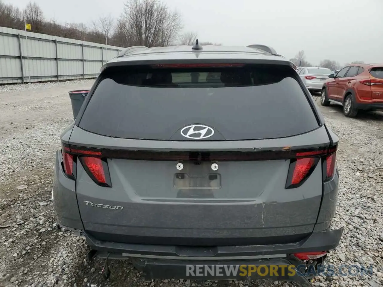 6 fotografías del automóvil dañado 5NMJB3DE3RH365629 HYUNDAI TUCSON 2024