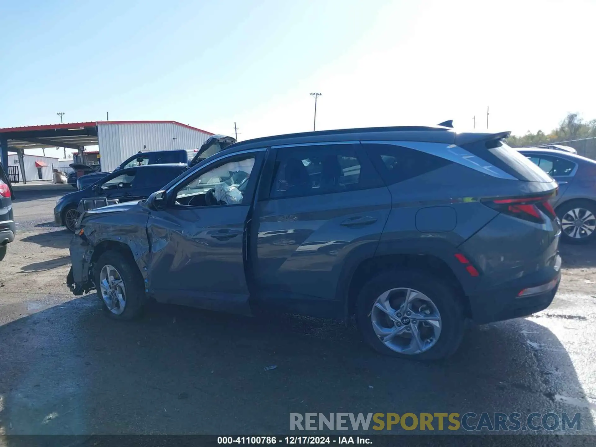 14 fotografías del automóvil dañado 5NMJB3DE4RH412960 HYUNDAI TUCSON 2024