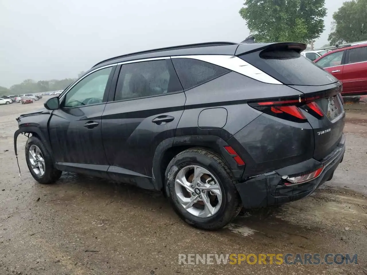 2 fotografías del automóvil dañado 5NMJB3DE5RH298127 HYUNDAI TUCSON 2024