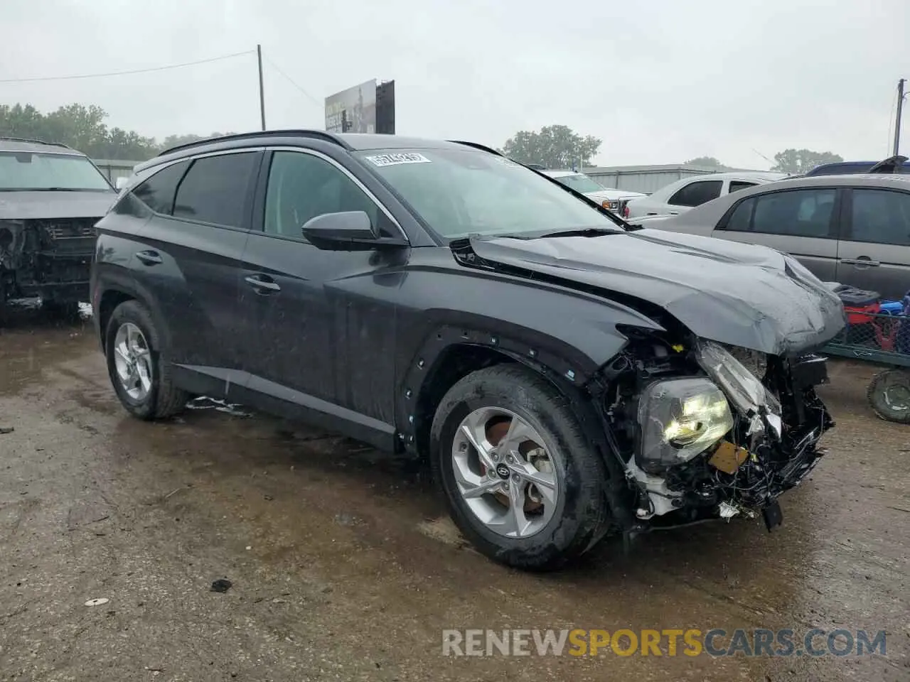 4 fotografías del automóvil dañado 5NMJB3DE5RH298127 HYUNDAI TUCSON 2024