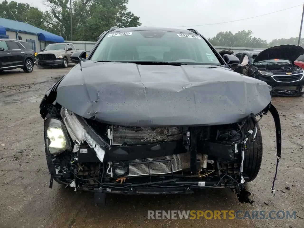 5 fotografías del automóvil dañado 5NMJB3DE5RH298127 HYUNDAI TUCSON 2024