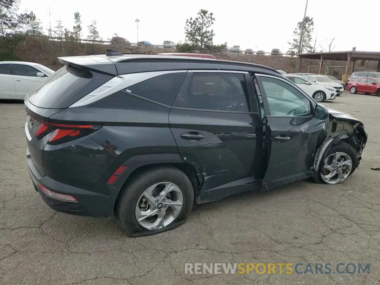 3 fotografías del automóvil dañado 5NMJB3DE5RH408058 HYUNDAI TUCSON 2024