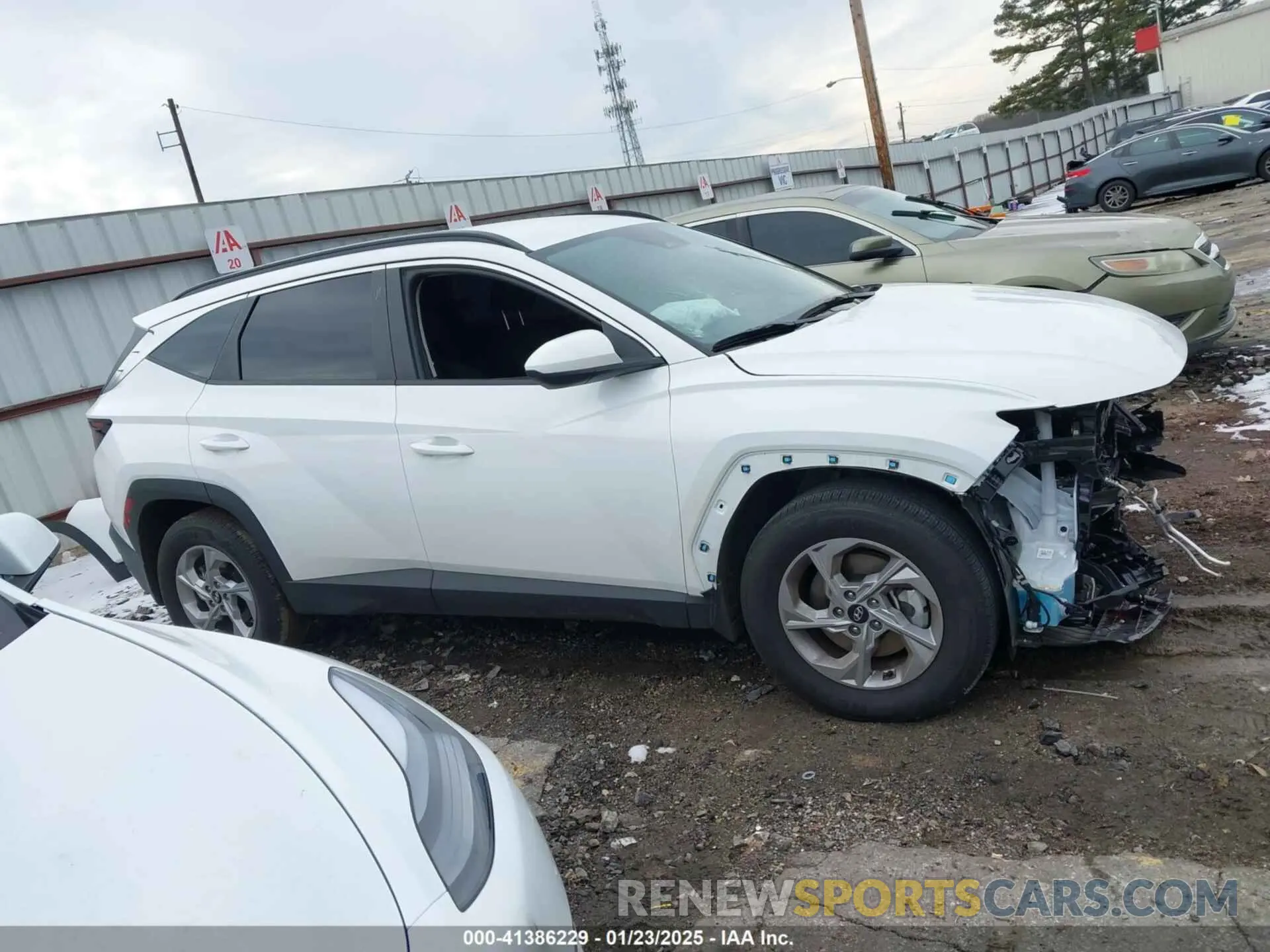 14 fotografías del automóvil dañado 5NMJB3DE7RH372356 HYUNDAI TUCSON 2024