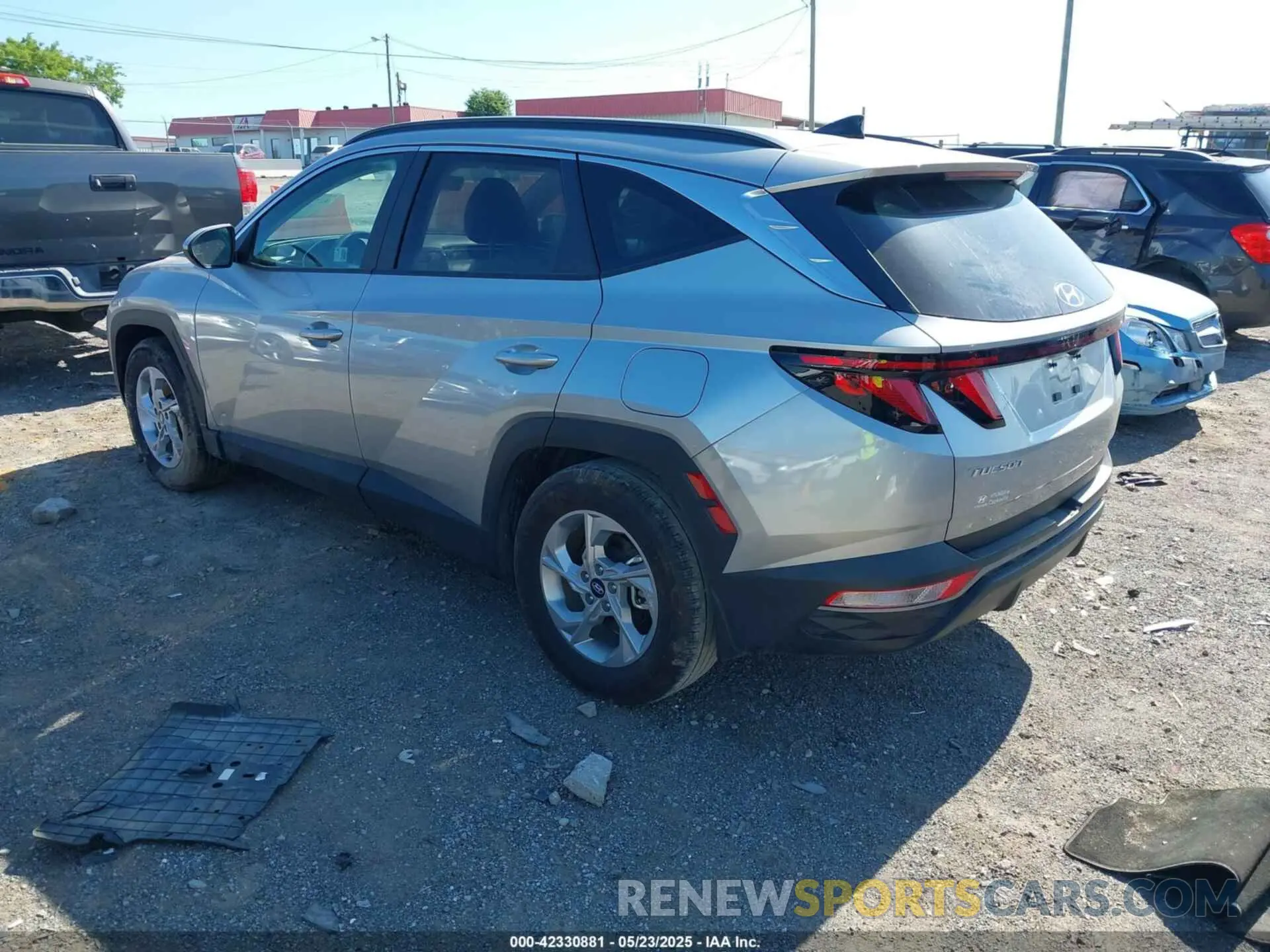 3 fotografías del automóvil dañado 5NMJB3DE7RH391103 HYUNDAI TUCSON 2024