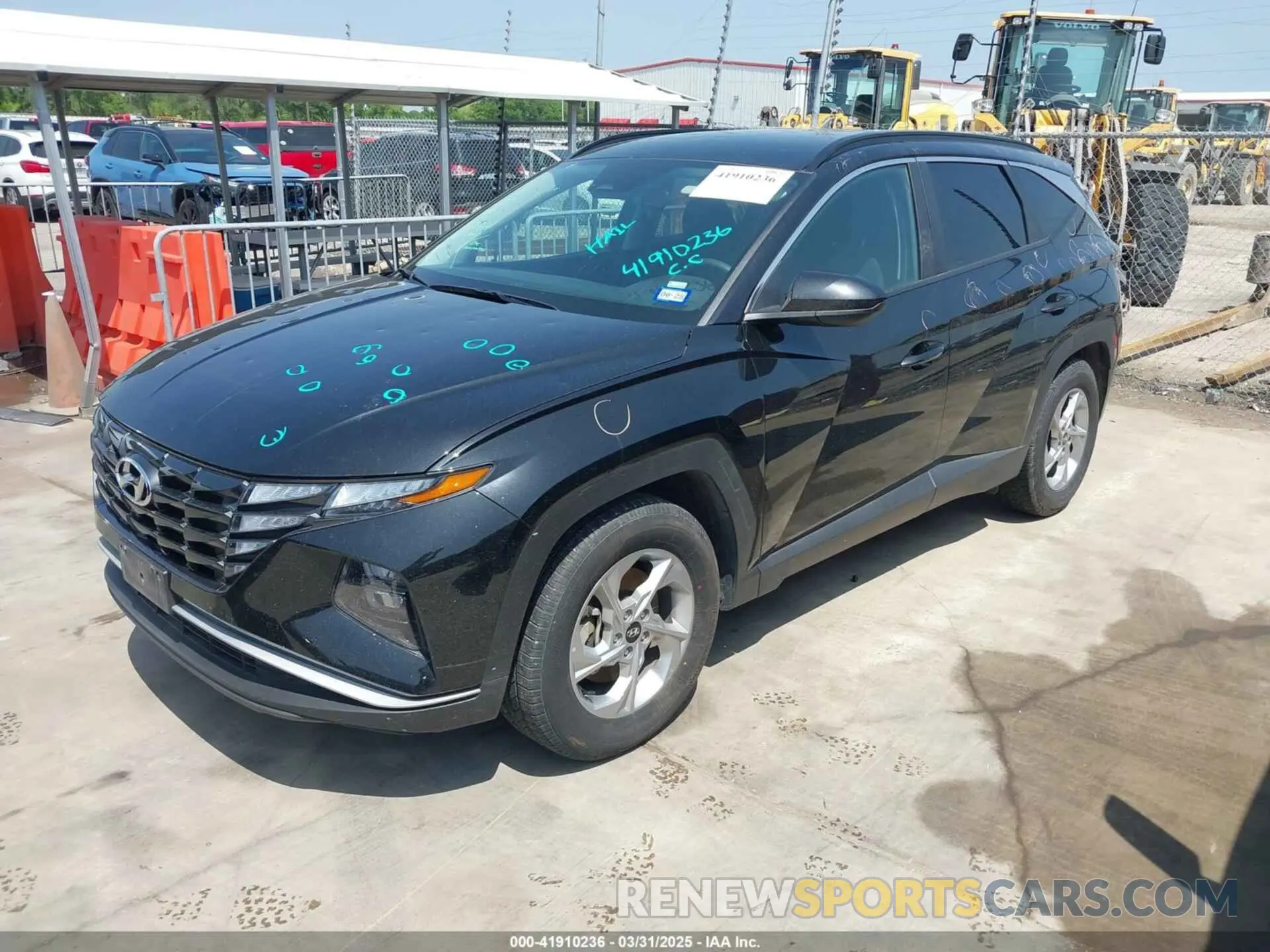 2 fotografías del automóvil dañado 5NMJB3DE8RH298008 HYUNDAI TUCSON 2024