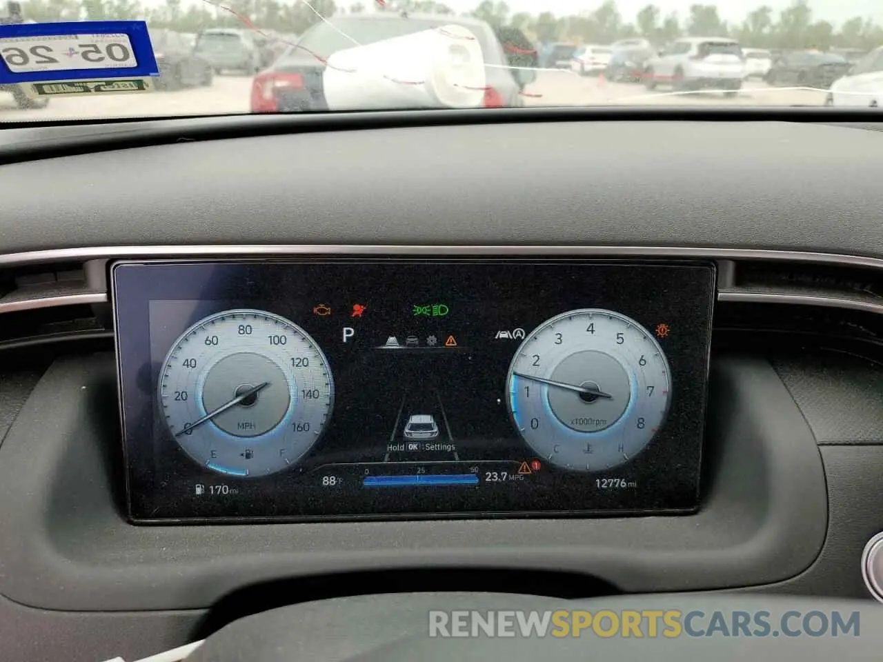 9 fotografías del automóvil dañado 5NMJB3DEXRH426250 HYUNDAI TUCSON 2024