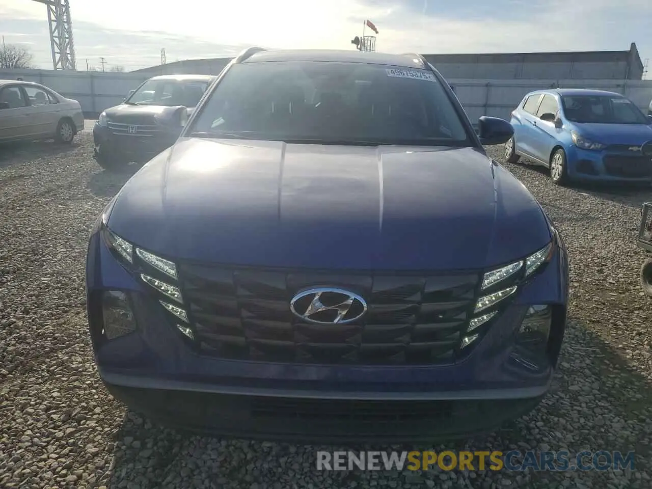 5 fotografías del automóvil dañado 5NMJBCDE0RH314587 HYUNDAI TUCSON 2024