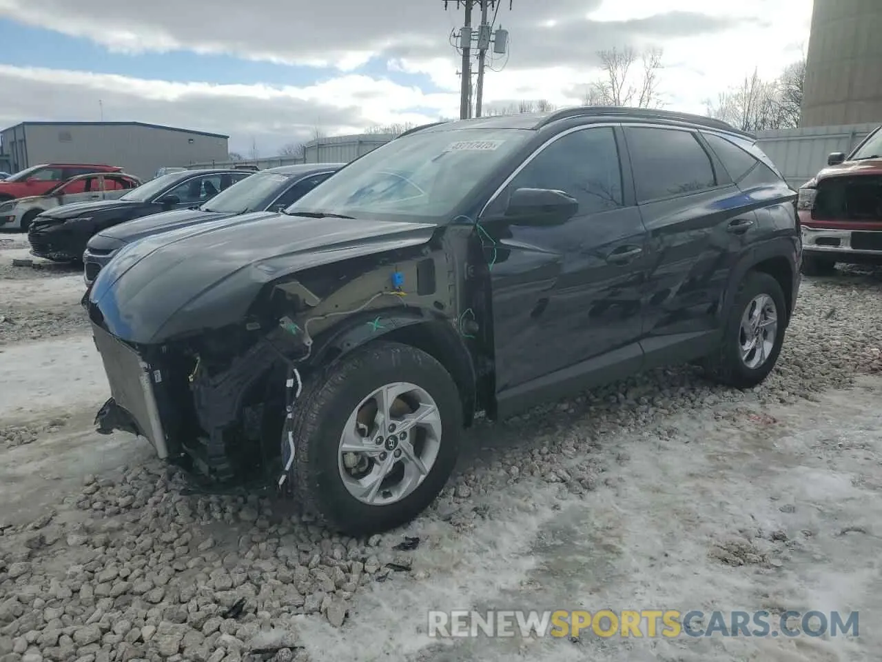 1 fotografías del automóvil dañado 5NMJBCDE1RH312637 HYUNDAI TUCSON 2024