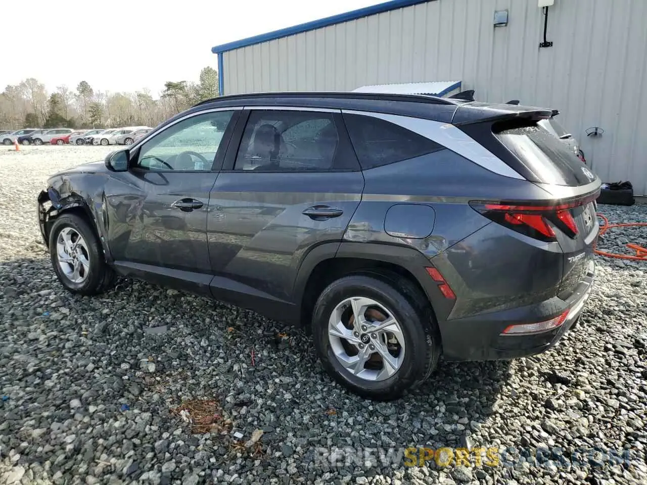 2 fotografías del automóvil dañado 5NMJBCDE1RH329910 HYUNDAI TUCSON 2024