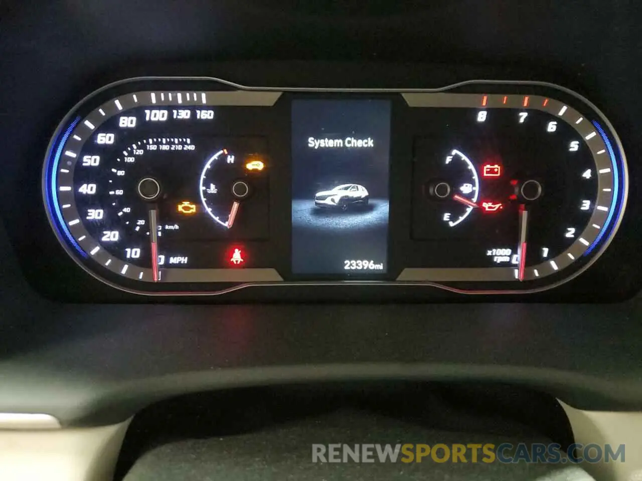 9 fotografías del automóvil dañado 5NMJBCDE1RH355858 HYUNDAI TUCSON 2024