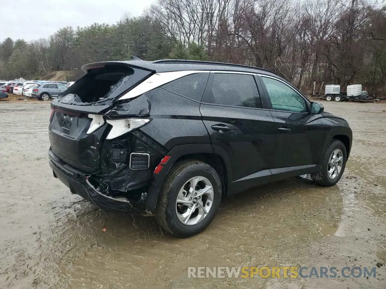 3 fotografías del automóvil dañado 5NMJBCDE1RH358453 HYUNDAI TUCSON 2024