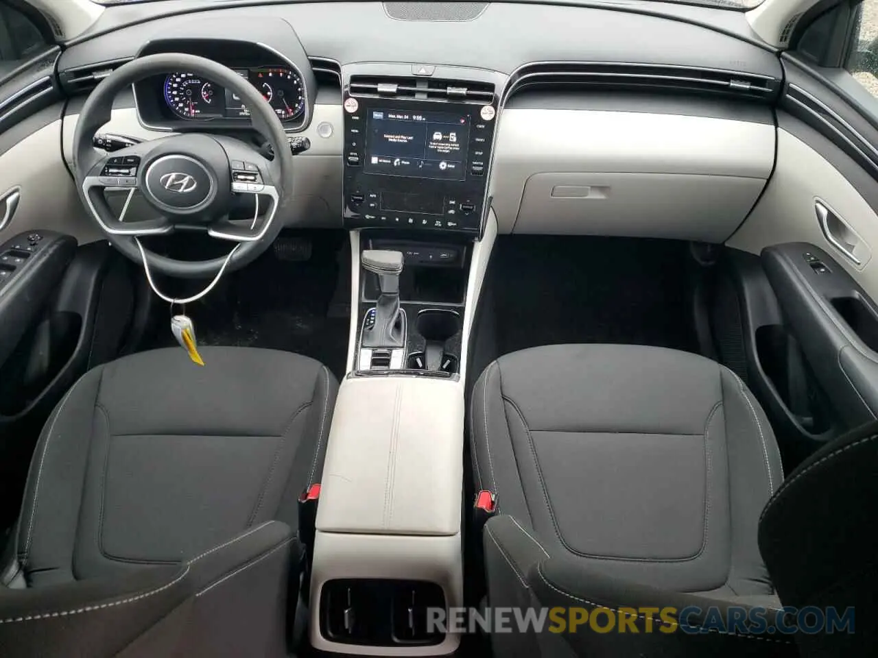 8 fotografías del automóvil dañado 5NMJBCDE1RH358453 HYUNDAI TUCSON 2024