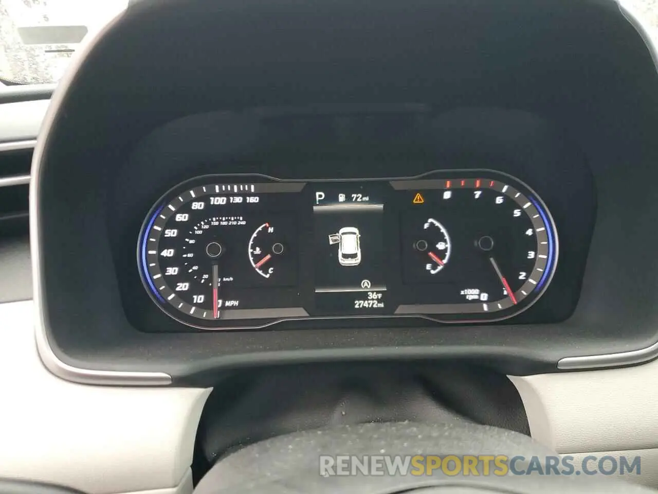 9 fotografías del automóvil dañado 5NMJBCDE1RH358453 HYUNDAI TUCSON 2024