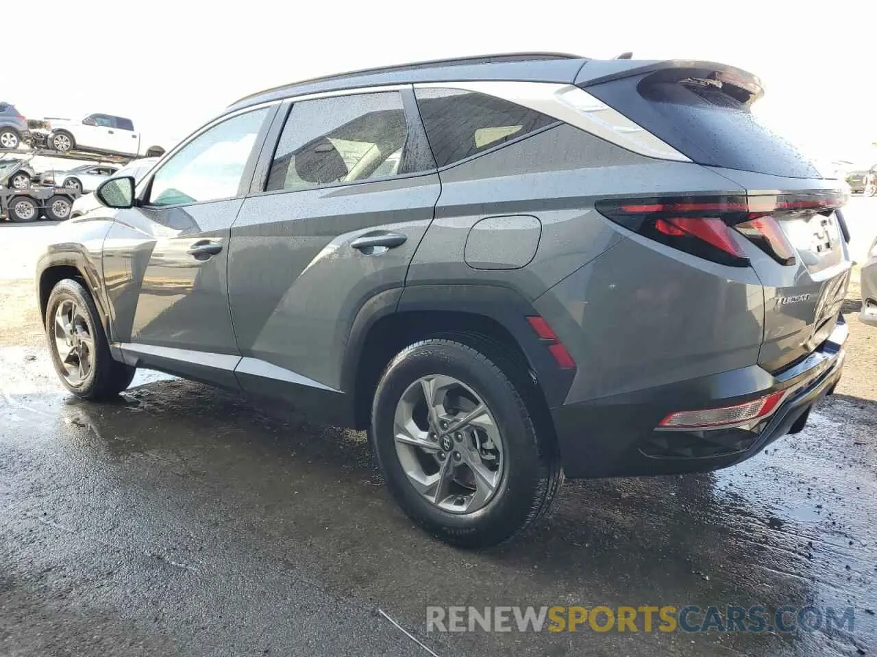 2 fotografías del automóvil dañado 5NMJBCDE1RH385247 HYUNDAI TUCSON 2024