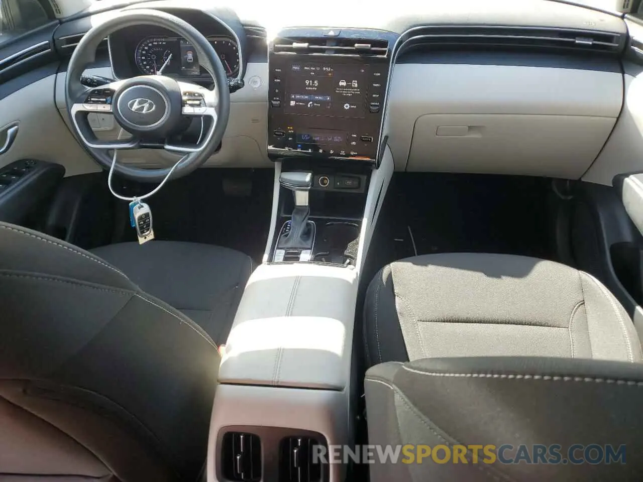 8 fotografías del automóvil dañado 5NMJBCDE1RH385247 HYUNDAI TUCSON 2024