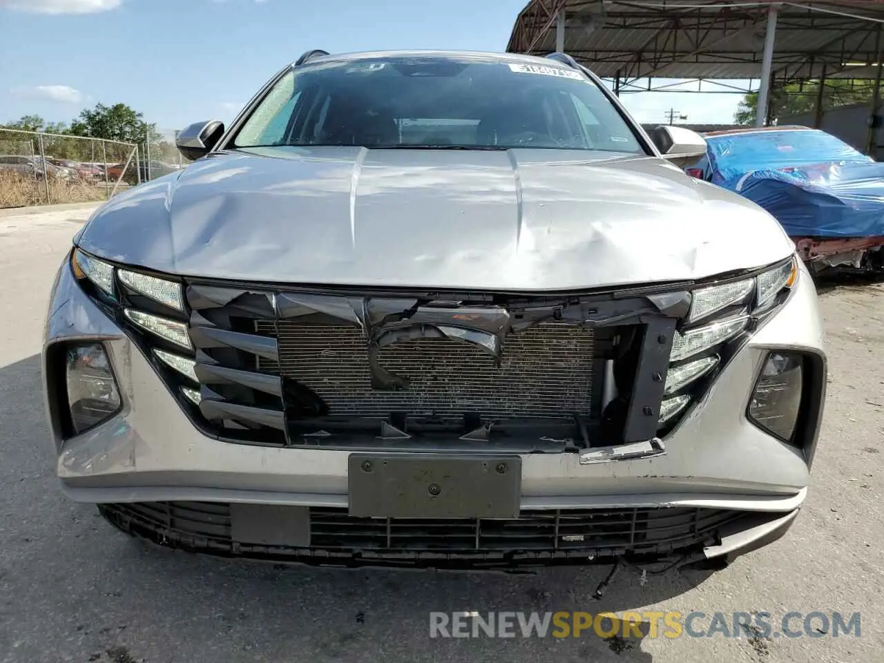5 fotografías del automóvil dañado 5NMJBCDE1RH387810 HYUNDAI TUCSON 2024