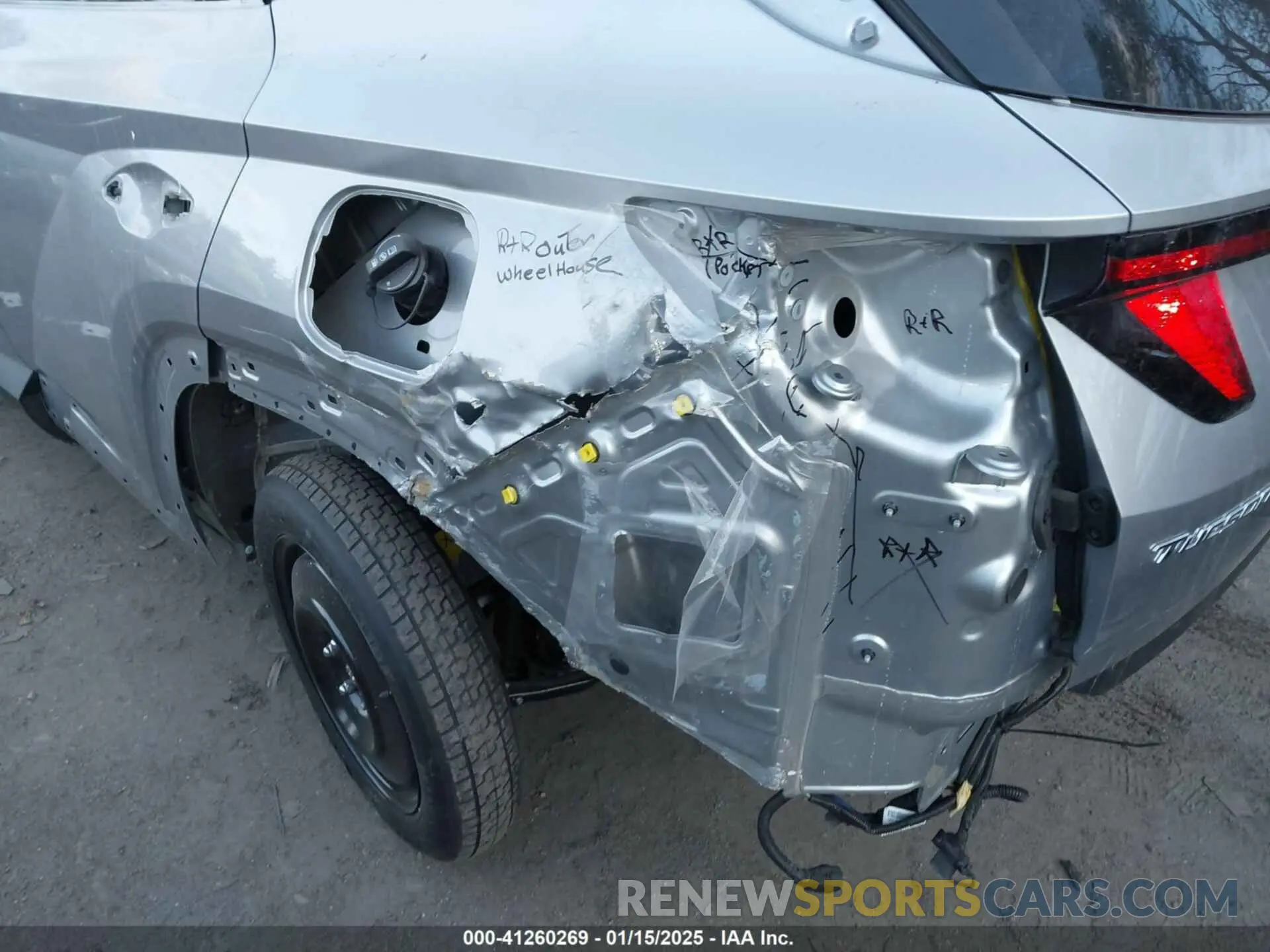 18 fotografías del automóvil dañado 5NMJBCDE1RH428534 HYUNDAI TUCSON 2024