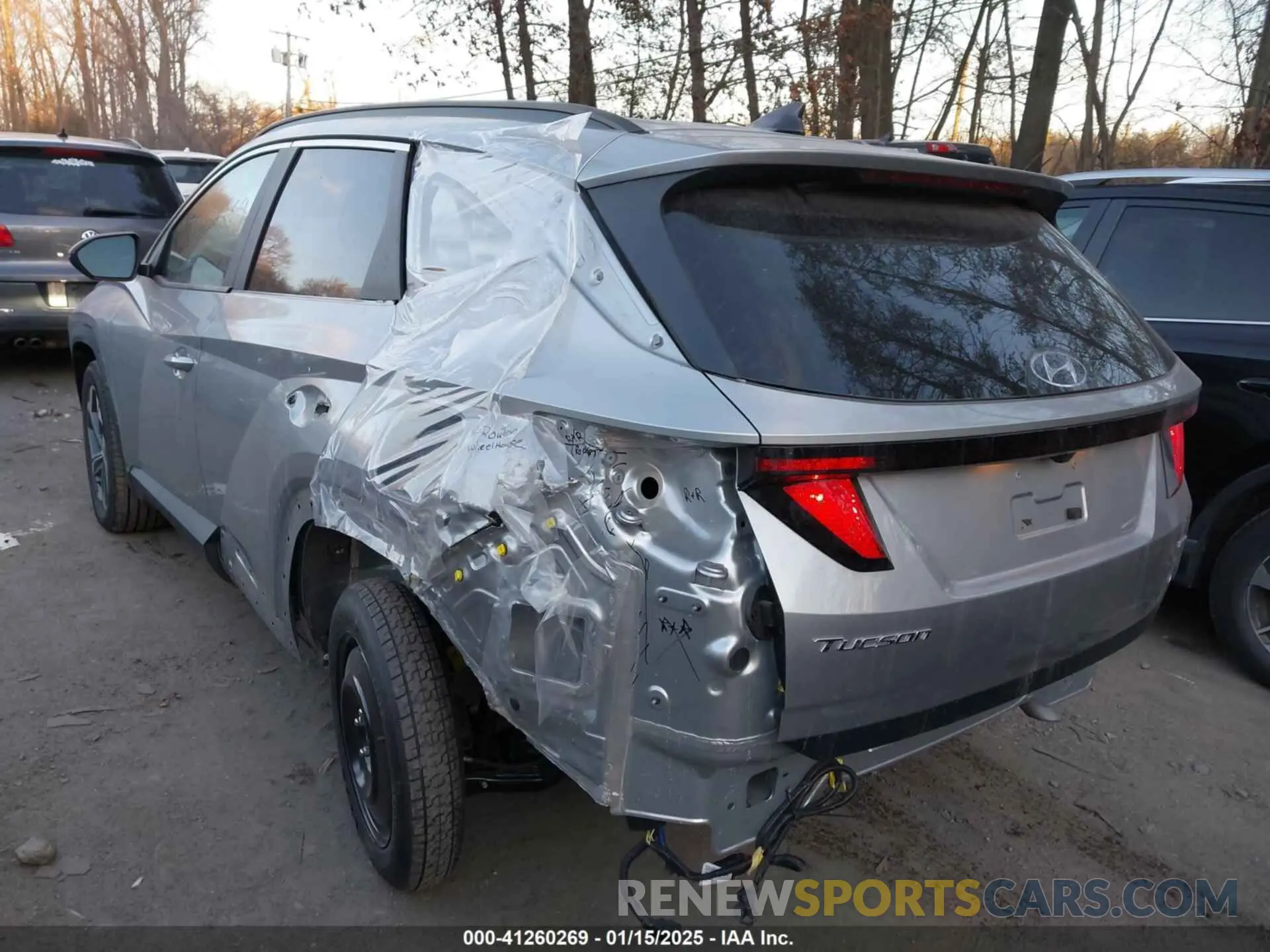 3 fotografías del automóvil dañado 5NMJBCDE1RH428534 HYUNDAI TUCSON 2024
