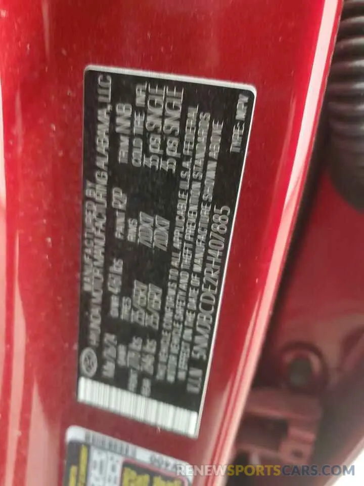 14 fotografías del automóvil dañado 5NMJBCDE2RH407885 HYUNDAI TUCSON 2024
