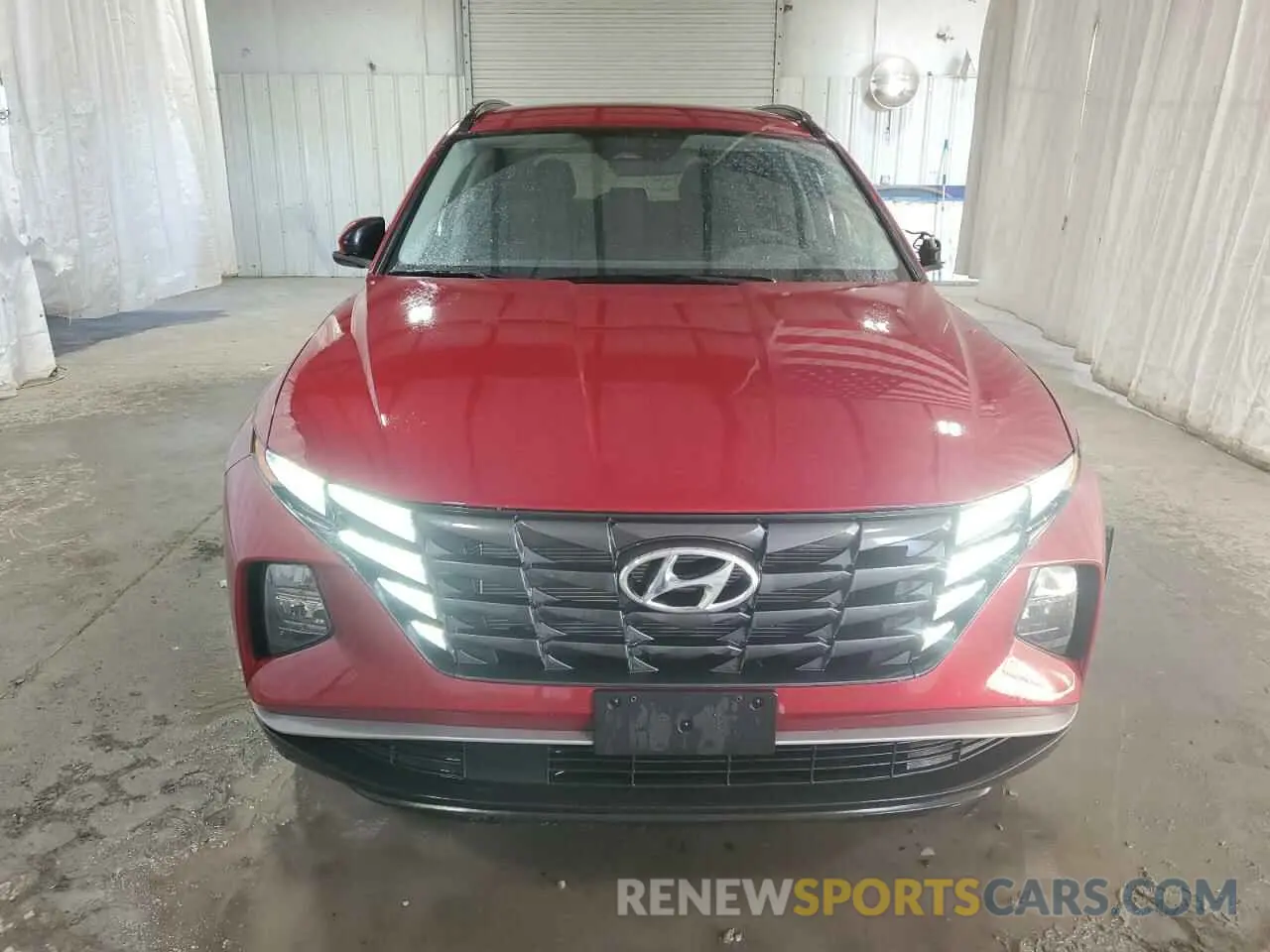 5 fotografías del automóvil dañado 5NMJBCDE2RH407885 HYUNDAI TUCSON 2024