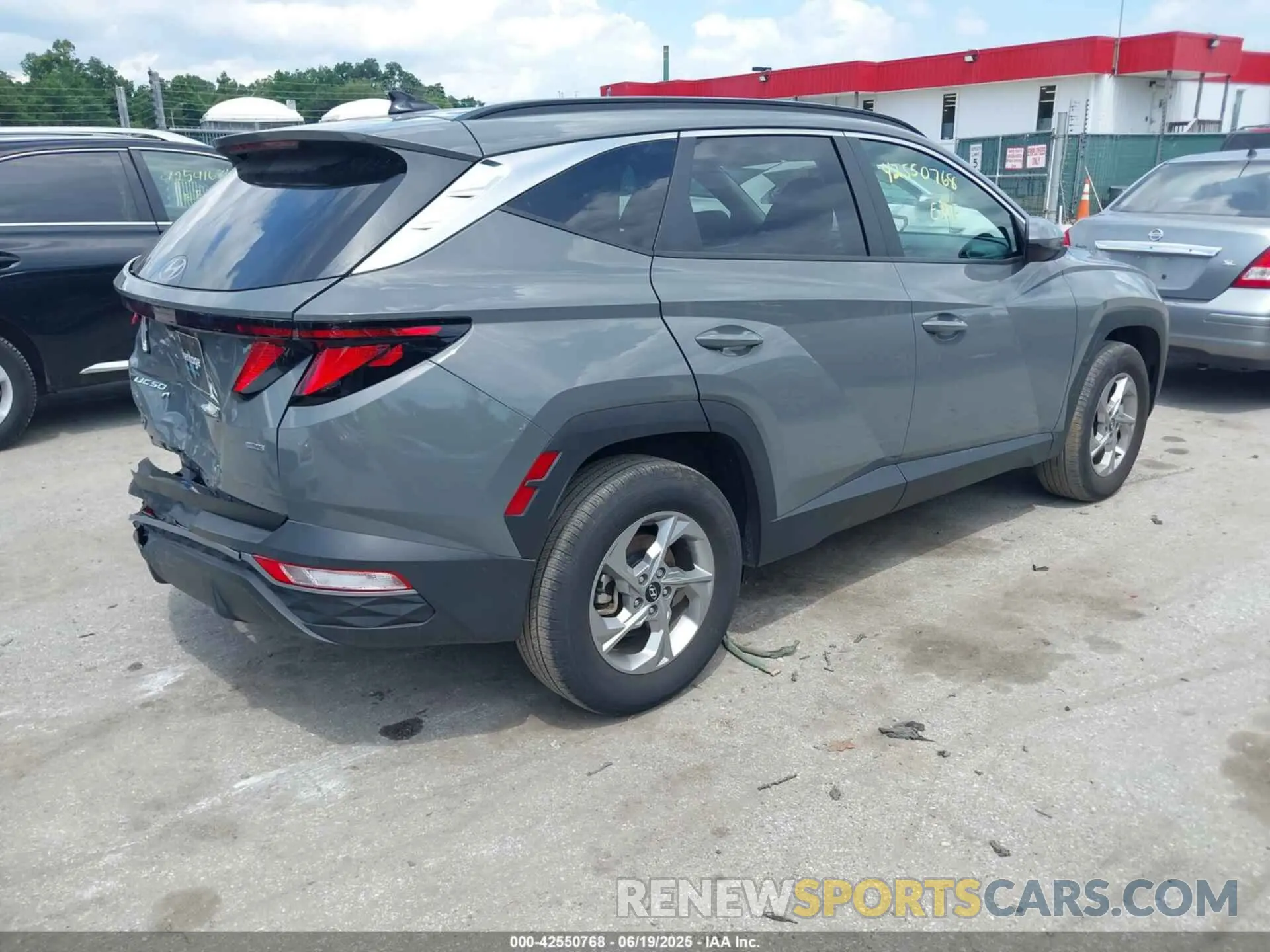 4 fotografías del automóvil dañado 5NMJBCDE2RH416876 HYUNDAI TUCSON 2024
