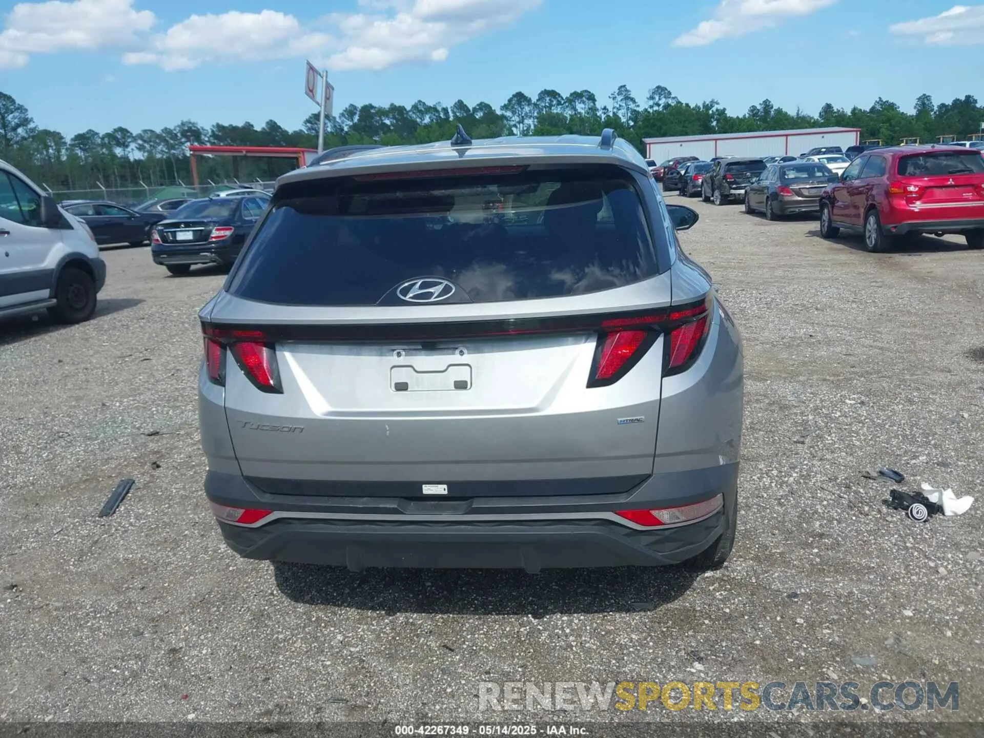 16 fotografías del automóvil dañado 5NMJBCDE4RH342568 HYUNDAI TUCSON 2024