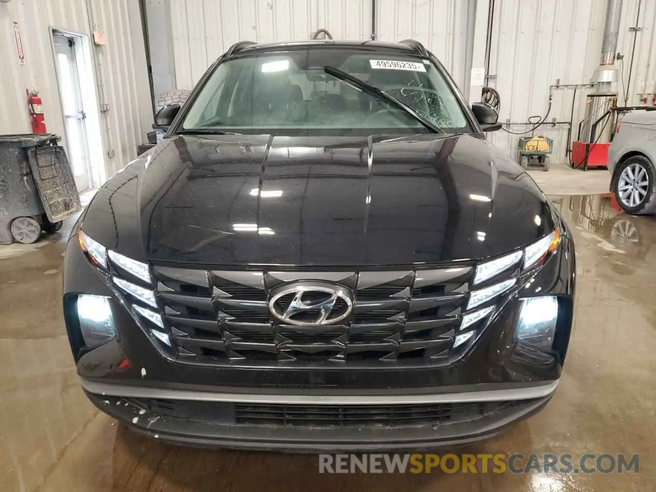 5 fotografías del automóvil dañado 5NMJBCDE4RH424204 HYUNDAI TUCSON 2024