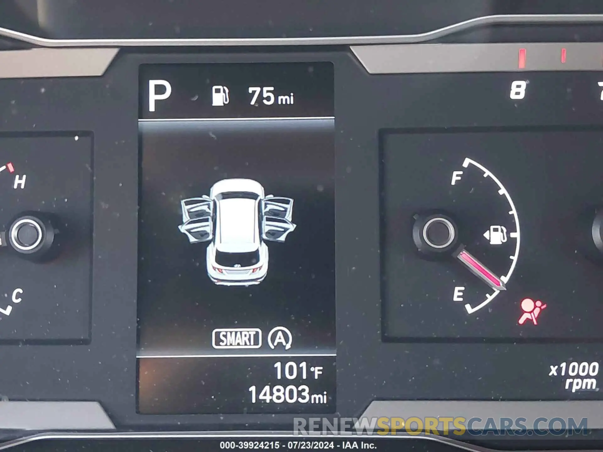 15 fotografías del automóvil dañado 5NMJBCDE5RH295311 HYUNDAI TUCSON 2024