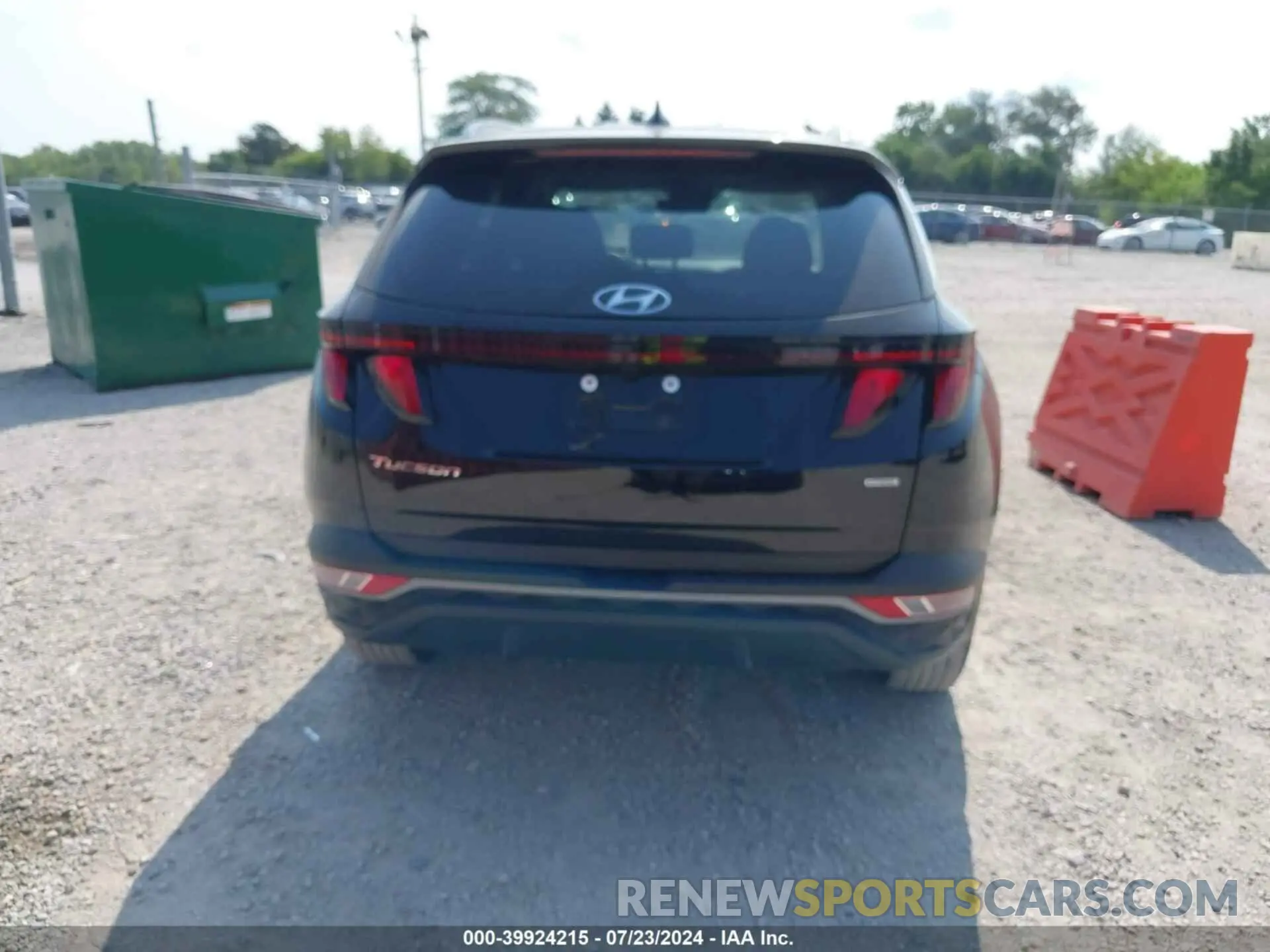 16 fotografías del automóvil dañado 5NMJBCDE5RH295311 HYUNDAI TUCSON 2024
