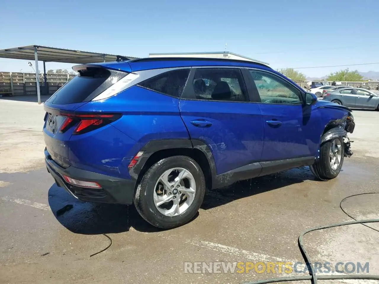 3 fotografías del automóvil dañado 5NMJBCDE6RH327151 HYUNDAI TUCSON 2024