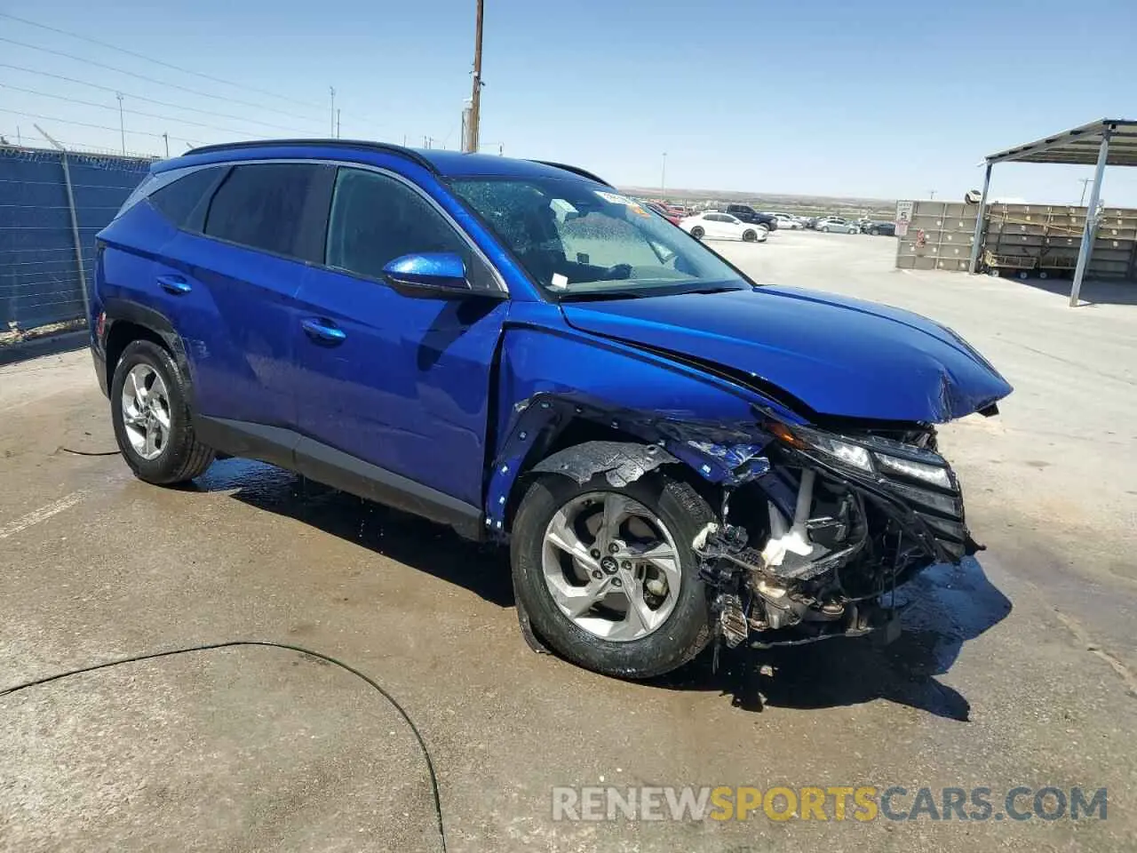 4 fotografías del automóvil dañado 5NMJBCDE6RH327151 HYUNDAI TUCSON 2024
