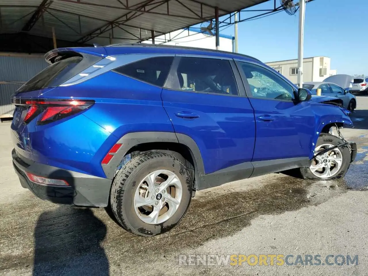 3 fotografías del automóvil dañado 5NMJBCDE6RH349974 HYUNDAI TUCSON 2024