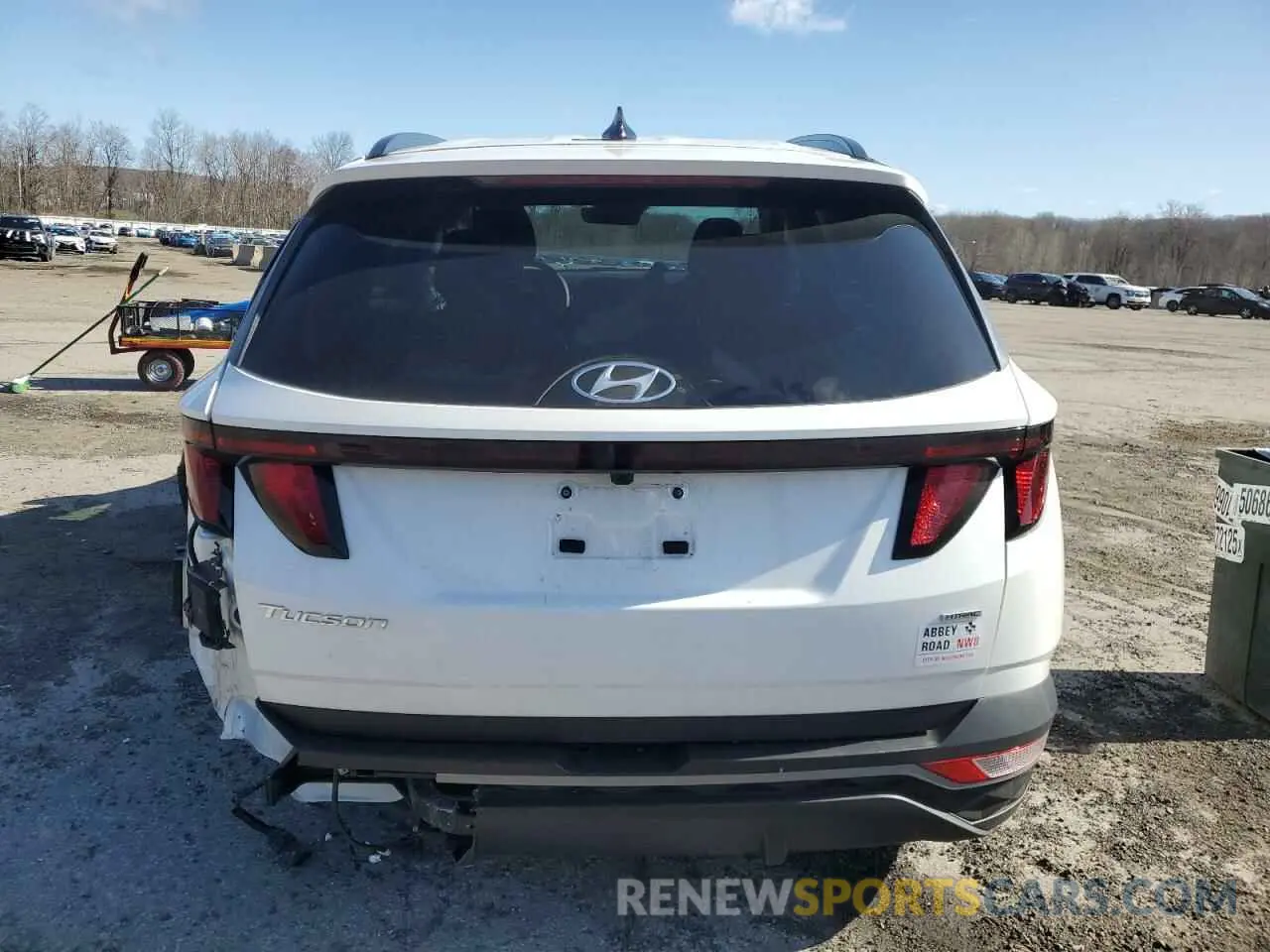 6 fotografías del automóvil dañado 5NMJBCDE7RH303750 HYUNDAI TUCSON 2024