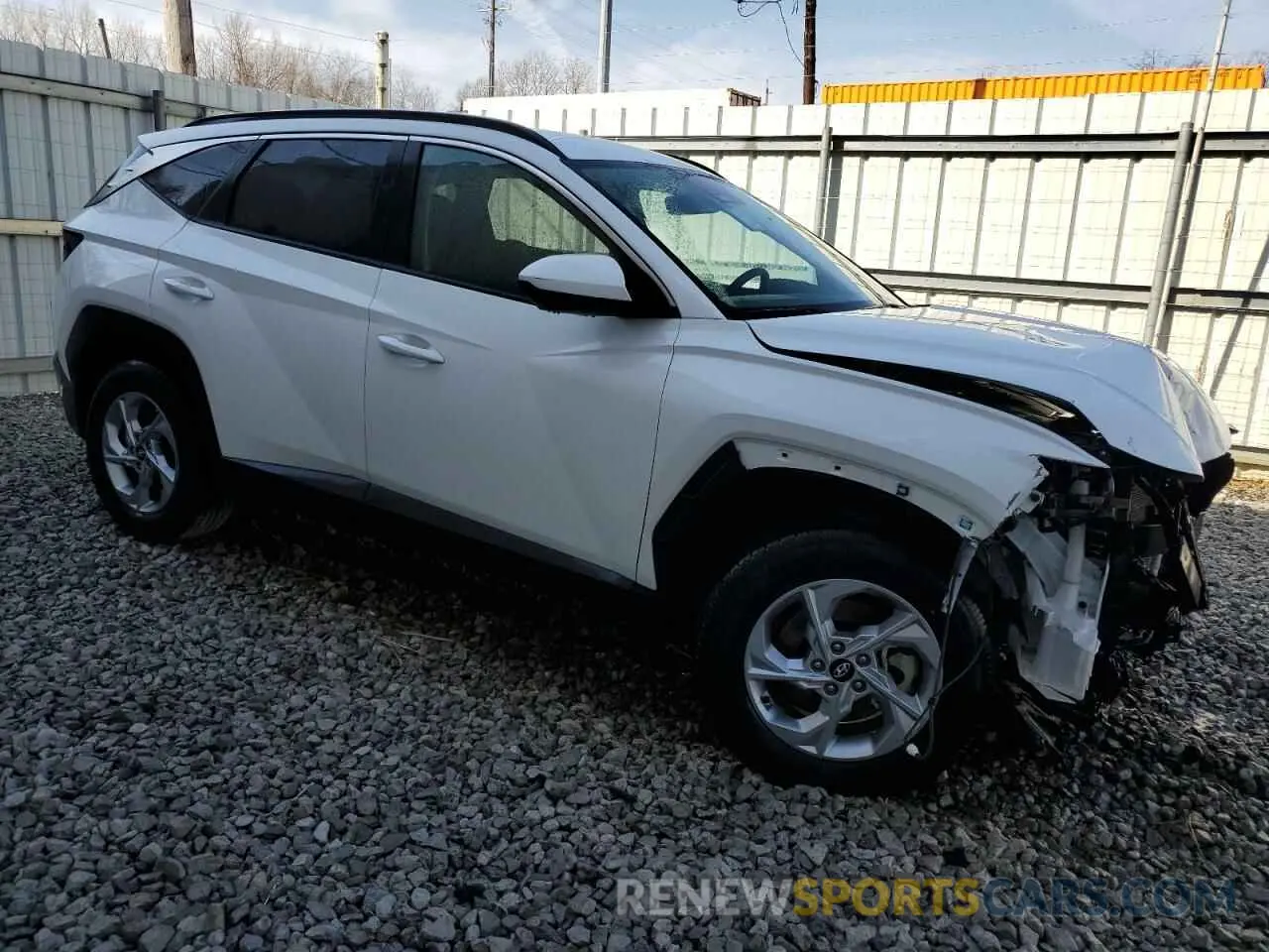 4 fotografías del automóvil dañado 5NMJBCDE7RH322055 HYUNDAI TUCSON 2024