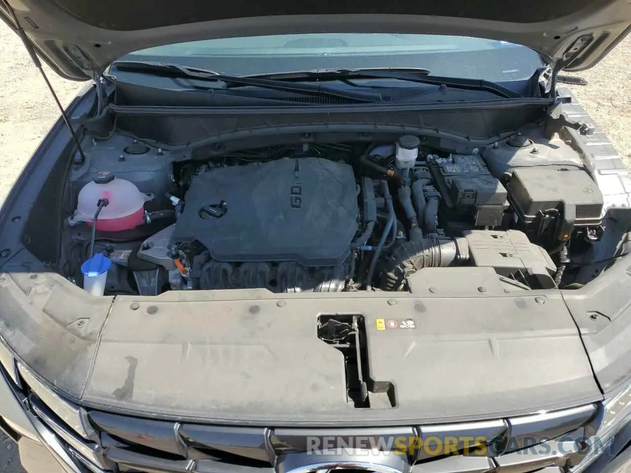 12 fotografías del automóvil dañado 5NMJBCDE7RH370395 HYUNDAI TUCSON 2024