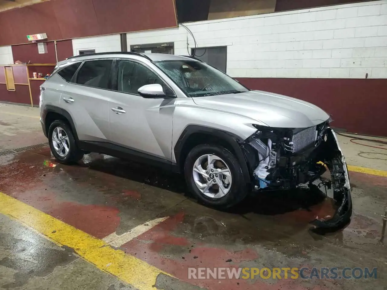 4 fotografías del automóvil dañado 5NMJBCDE7RH387729 HYUNDAI TUCSON 2024