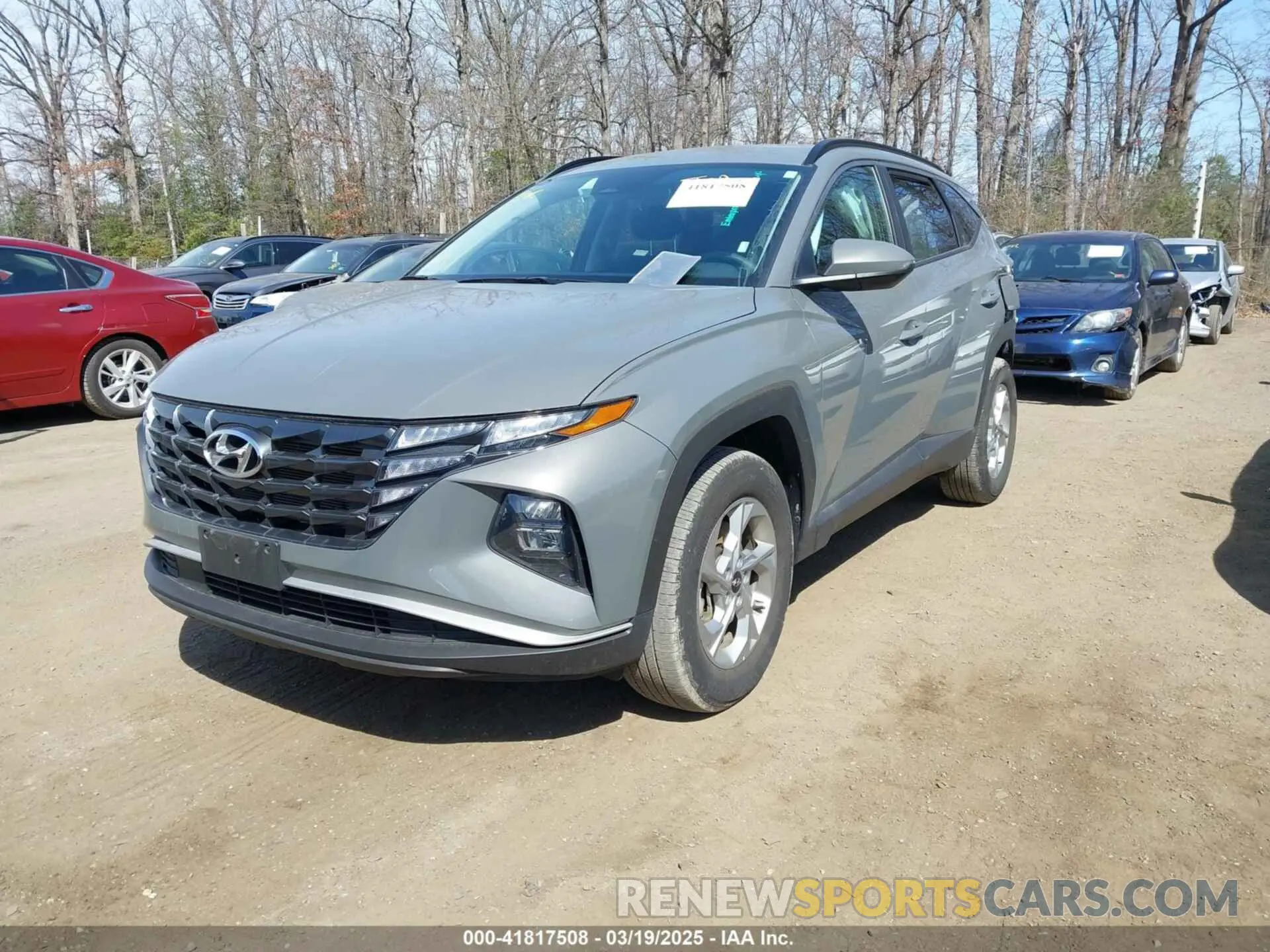 2 fotografías del automóvil dañado 5NMJBCDE8RH297828 HYUNDAI TUCSON 2024