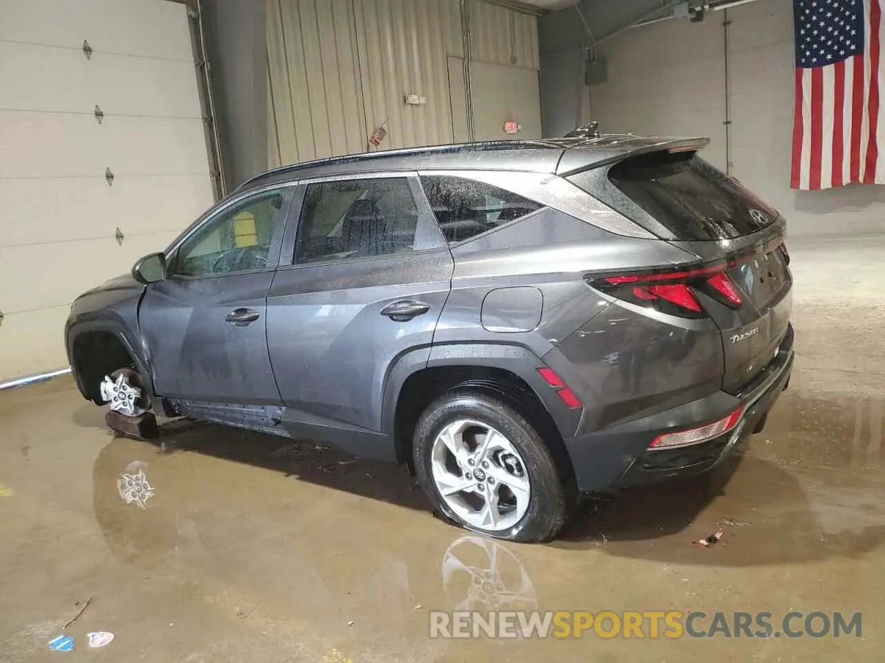 2 fotografías del automóvil dañado 5NMJBCDE8RH346834 HYUNDAI TUCSON 2024