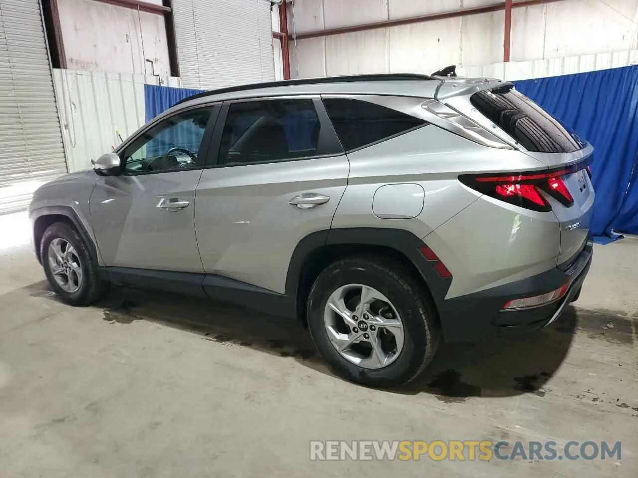 2 fotografías del automóvil dañado 5NMJBCDE9RH321182 HYUNDAI TUCSON 2024