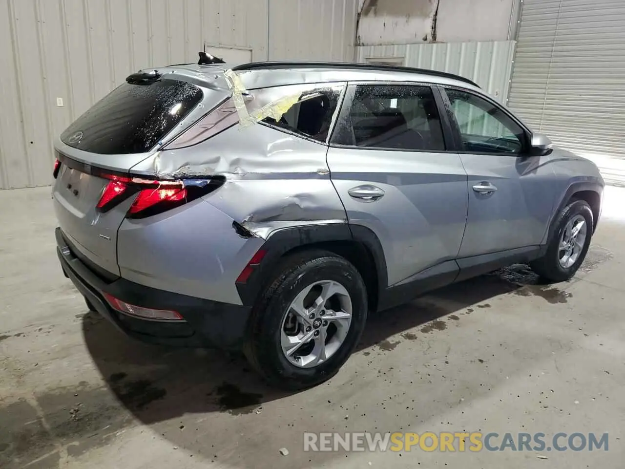3 fotografías del automóvil dañado 5NMJBCDE9RH321182 HYUNDAI TUCSON 2024