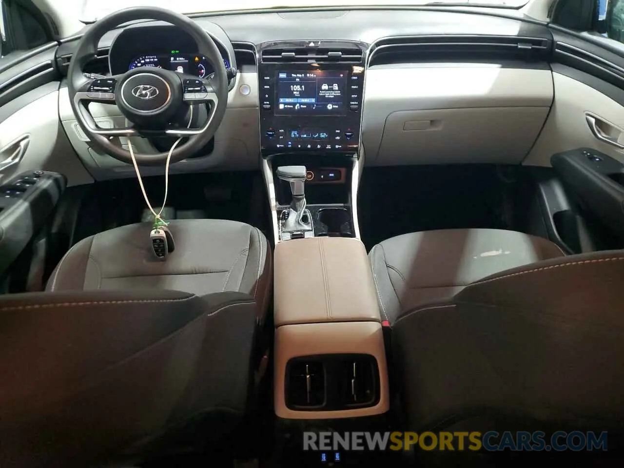8 fotografías del automóvil dañado 5NMJBCDE9RH321182 HYUNDAI TUCSON 2024