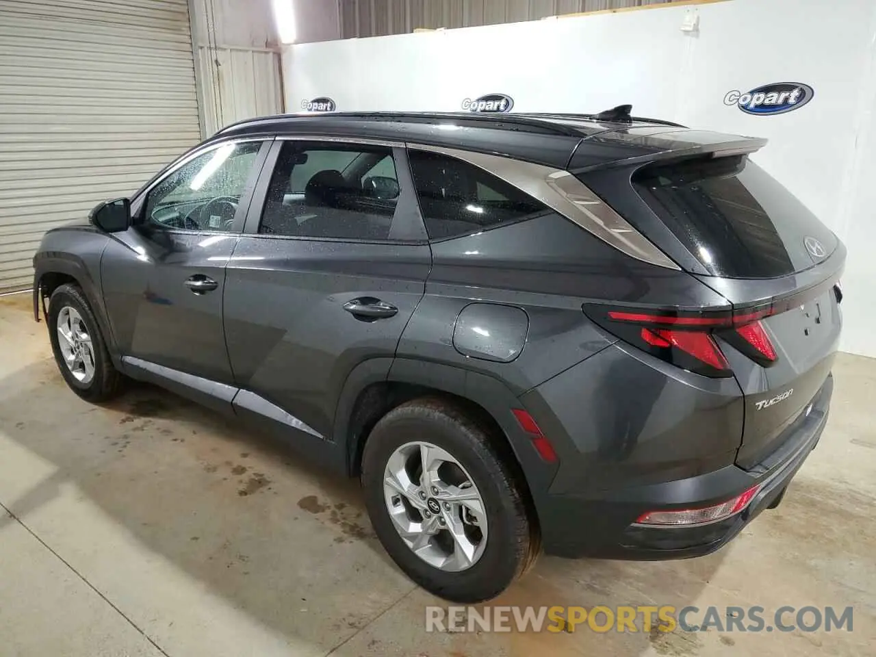 2 fotografías del automóvil dañado 5NMJBCDE9RH345126 HYUNDAI TUCSON 2024