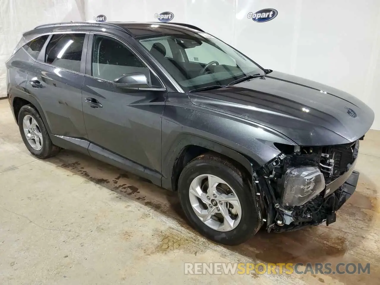4 fotografías del automóvil dañado 5NMJBCDE9RH345126 HYUNDAI TUCSON 2024