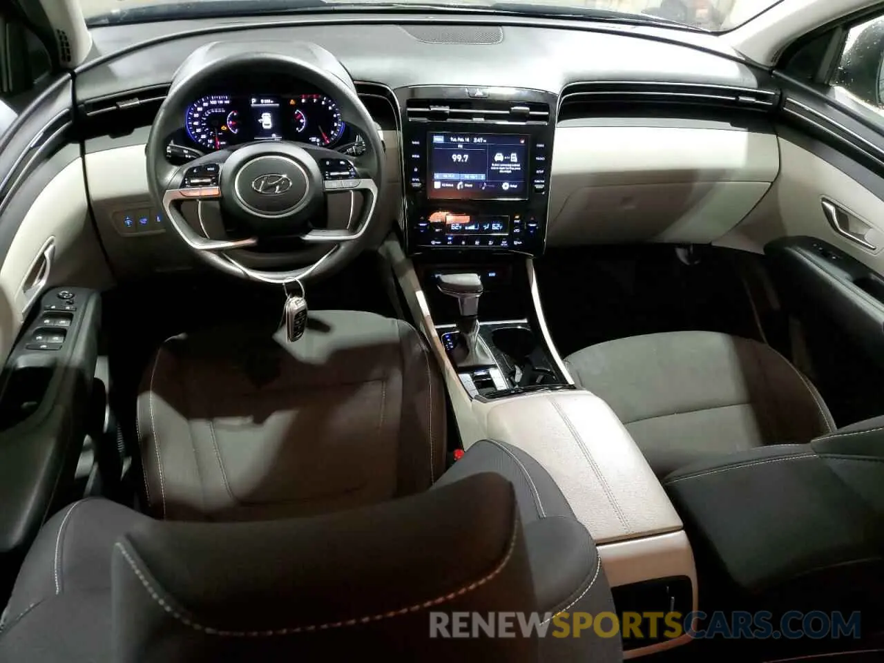 8 fotografías del automóvil dañado 5NMJBCDE9RH345126 HYUNDAI TUCSON 2024